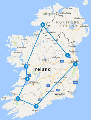 PRIVATE TOUR 12 Day - Ireland's All You Can See