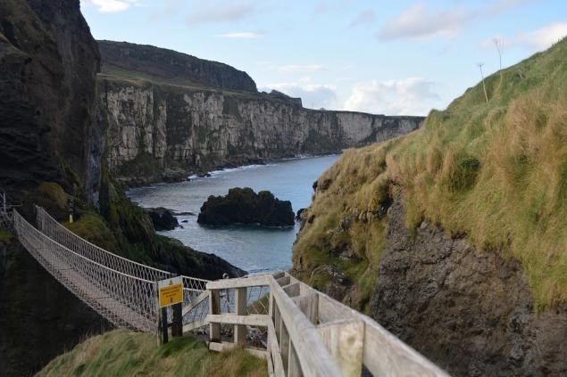 Carrick-a-Rede Rope Bridge in Northern Ireland